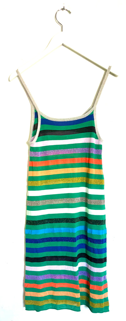 Clover Stripe Slip Dress