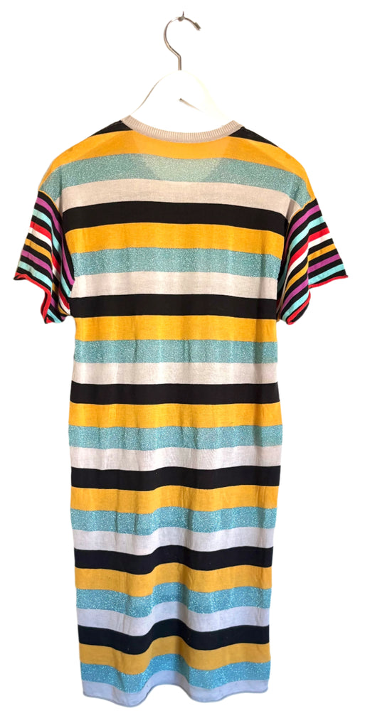 Mixed Stripe Boyfriend T-Shirt Dress