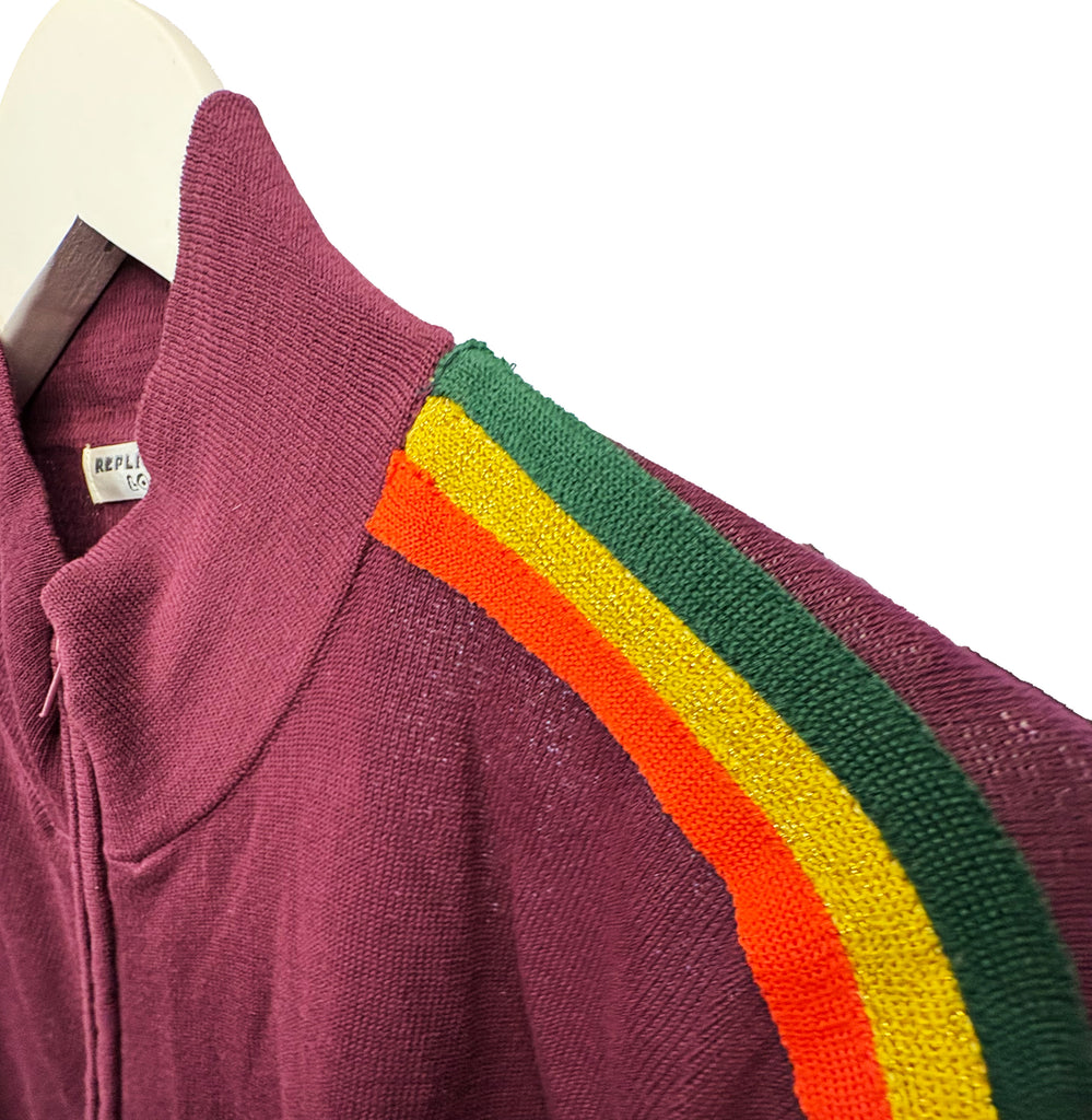 Old School-Style Track Jacket
