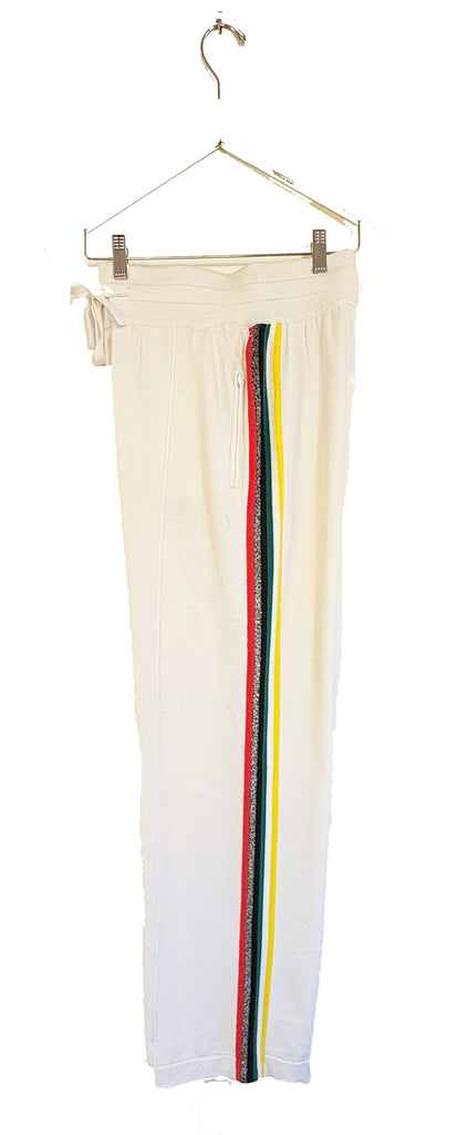 Wide Leg Old School Track Pants
