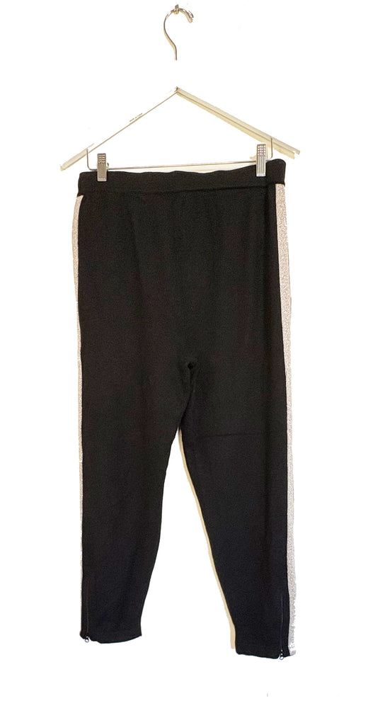 Cashmere Old School-Style Track Pants