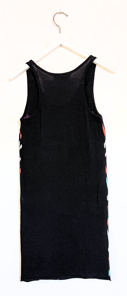 Electric Stripe Tank Dress