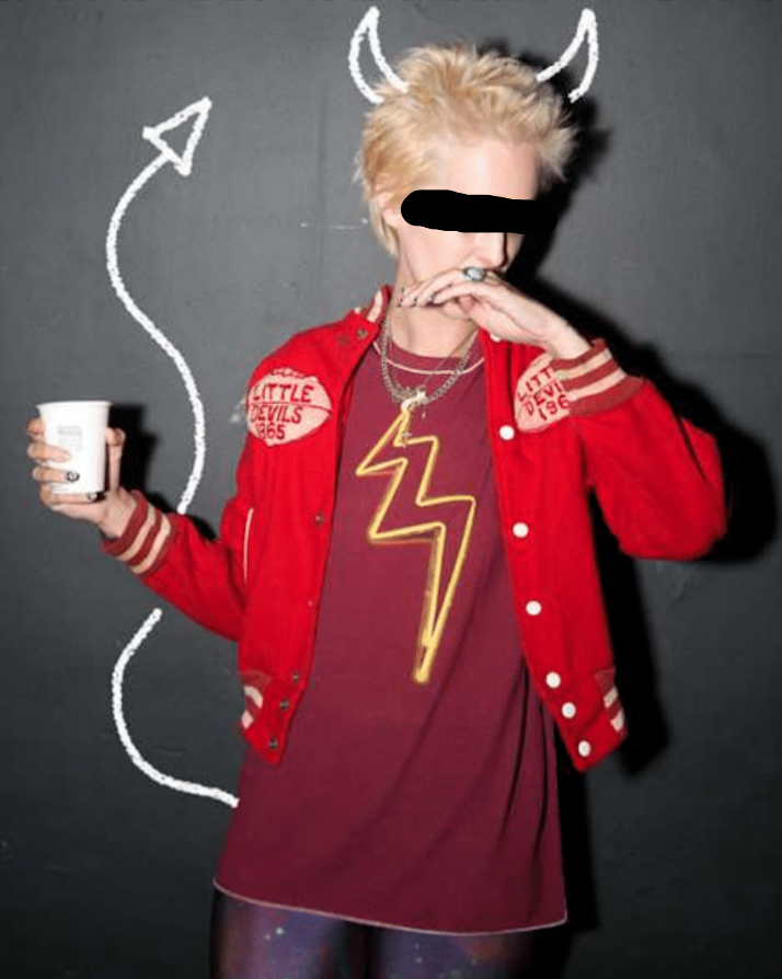 Neon Bolt Muscle Tee