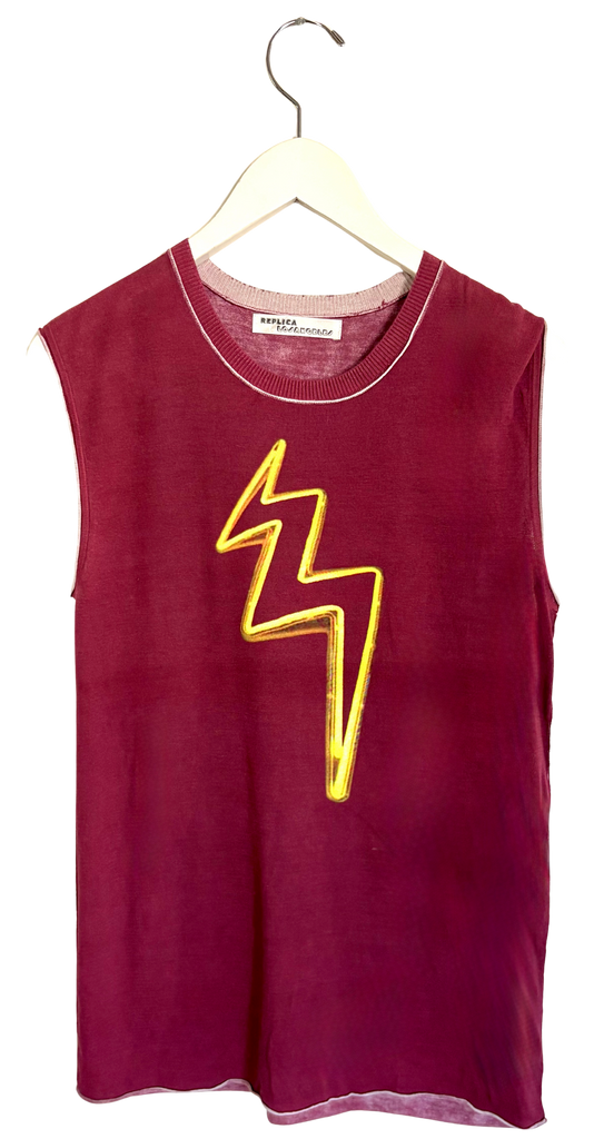 Neon Bolt Muscle Tee