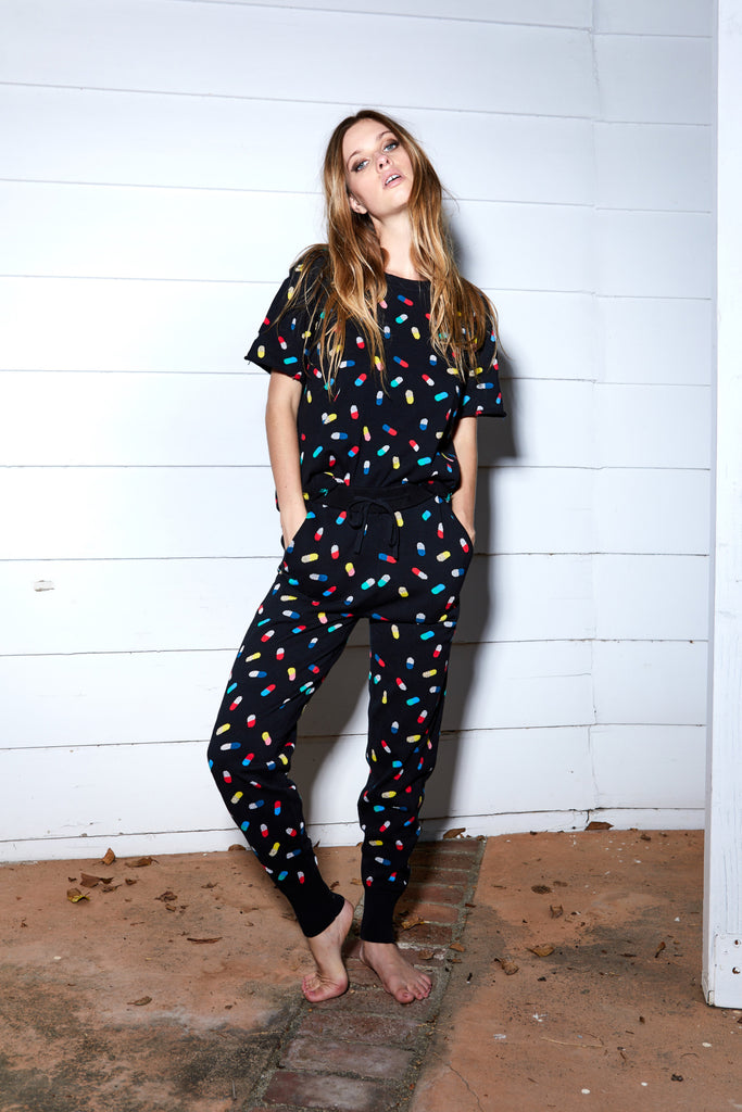 Pills Intarsia Sweatpants