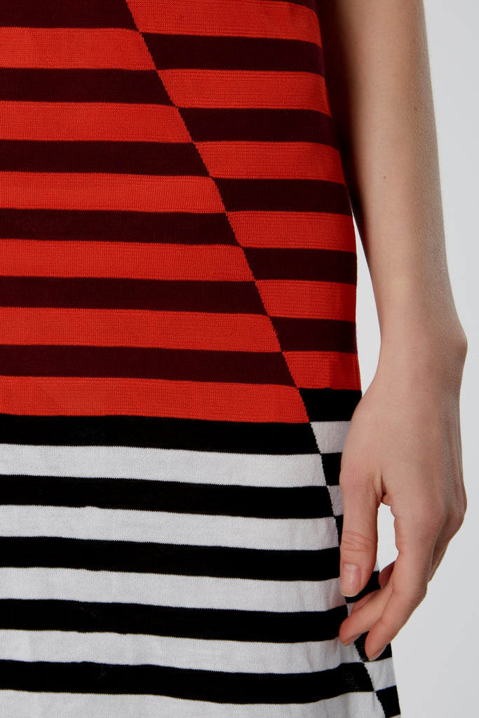 Broken Stripe Cami Dress